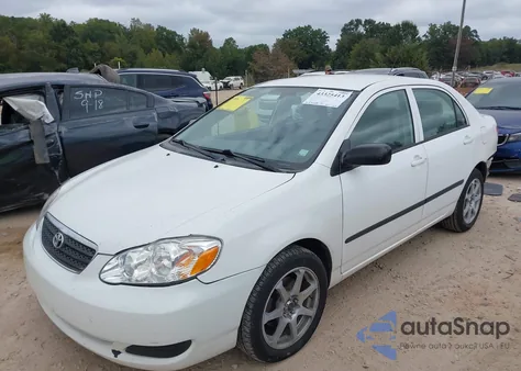 2008 Toyota Corolla Ce from USA, damaged, VIN 2T1BR32E08C885343